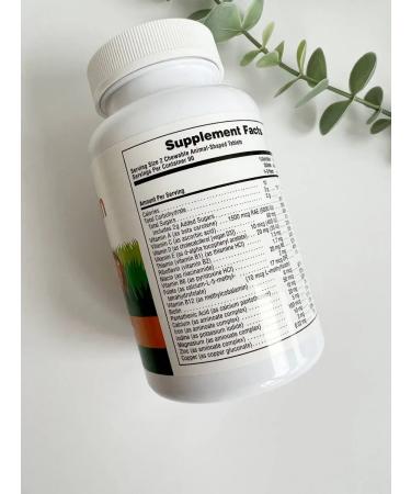 Natures Plus Animal Parade multivitamins for children assorted 180 tab - Buy Online on GoSupps.com