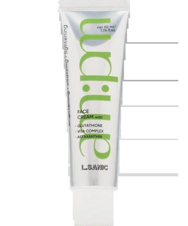 LSANIC Korea face cream with vitamins moisturizing - Buy Online on GoSupps.com