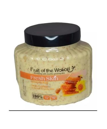 Facial and body scrub honey 521g