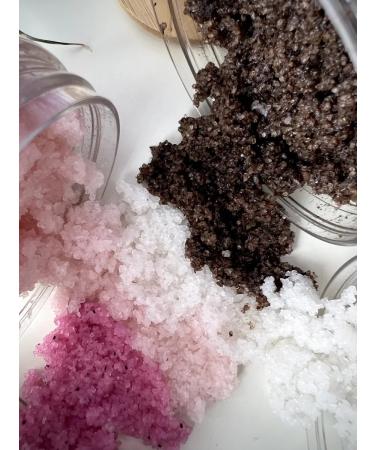 Anti -cellulite scrub for the body with Crimean salt of coconut - Buy Online on GoSupps.com