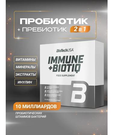 BioTechUSA Probiotics and prebiotics (Sinbiotic) Immune+Biotiq 36 capsules