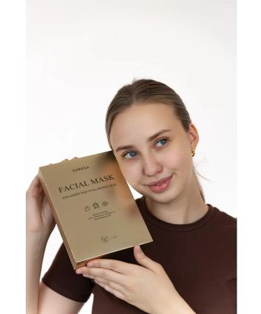 Face mask collagen set 5pcs - Buy Online on GoSupps.com