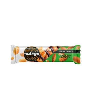 KDV Nut & Go Batonchik Almond Arachis 6 pcs - Buy Online on GoSupps.com