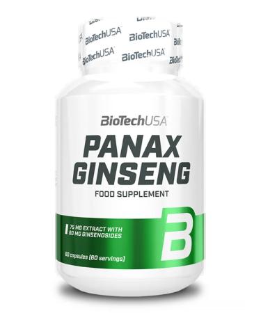 BioTechUSA Extract of ginseng for immunity for brain work 60 caps - Buy Online on GoSupps.com