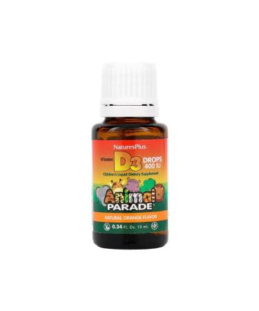 Nature's Plus Animal Parade Vitamin D3 in drops 10ml - Buy Online on GoSupps.com