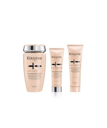 Kerastase Curl Manifesto Salusfund shampoo for curly hair 1l - Buy Online on GoSupps.com