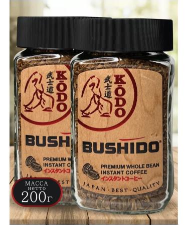 Coffee soluble Bushido code 95 g. 2 pcs