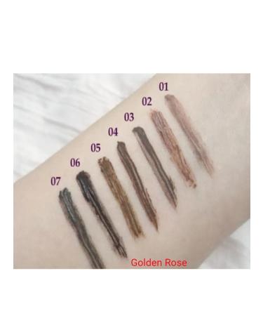 Golden Rose Eyebrow mascara 06 dark brown - Buy Online on GoSupps.com