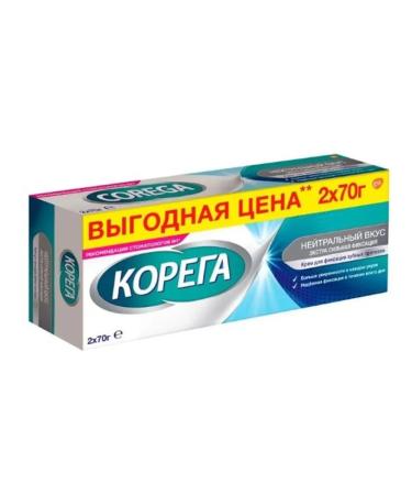 Korega Cream for fixing dentures Neutral taste 70.0 N2