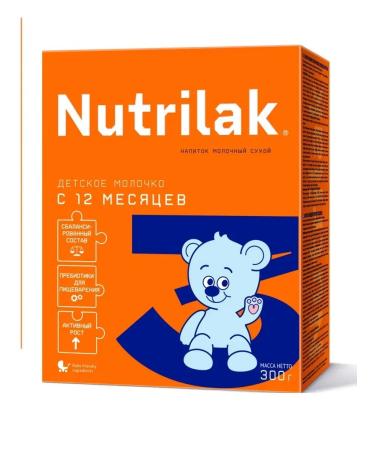 Nutrilak Milk dry dry 3 from 12 months 300 g