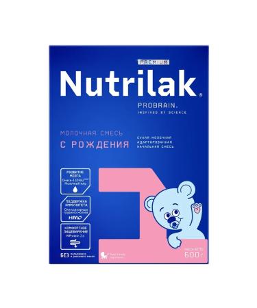 Nutrilak Milk dry dry 1 from 0 to 6 months 600 g
