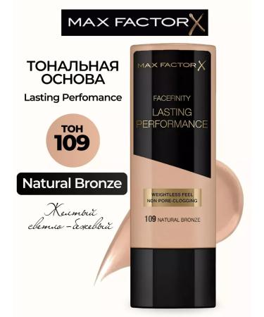 Max Factor Face Finity MaxFactor Tonal base Lasting 109 Natural Bronze