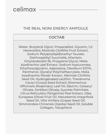 Celimax Facial serum based on Noni - Buy Online on GoSupps.com