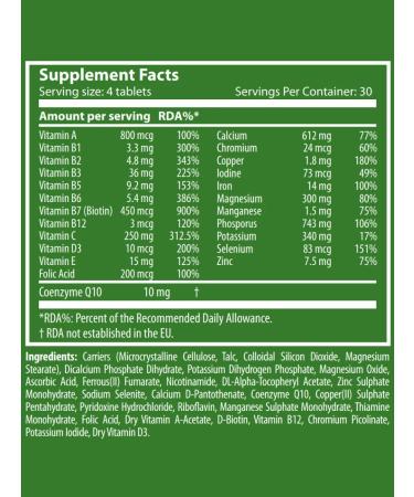 Scitec Nutrition EURO VITAMIns 120 vitamins - Buy Online on GoSupps.com