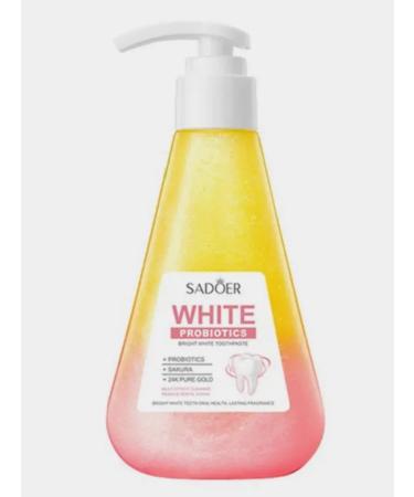 sadoer Toothpaste with a dispenser whitening Korean refreshing