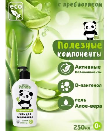 Banda Panda Gel for washing 2 pcs 250 ml - Buy Online on GoSupps.com