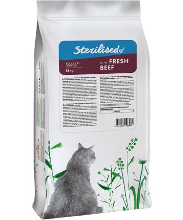 Almo Nature Dry Holistic food for sterilized cats of beef 12kg - Buy Online on GoSupps.com