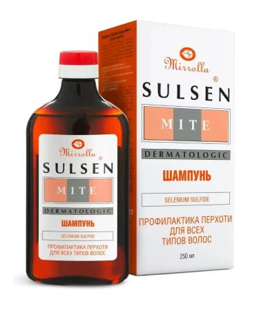 Hair shampoo from dandruff Women's and male Sulsen 250 ml
