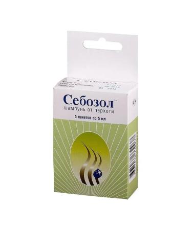 Sebozol Shampoo from the dandruff of seborrhea psoriasis itching 5 bags - Buy Online on GoSupps.com