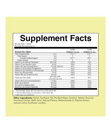 ChildLife Multivitamins for children 27 tablets - Buy Online on GoSupps.com