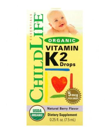 ChildLife Children's vitamin K2 (in drops) 7.5 ml - Buy Online on GoSupps.com