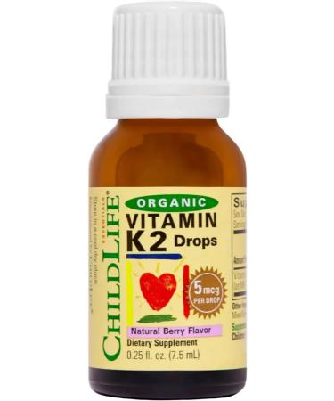 ChildLife Children's vitamin K2 (in drops) 7.5 ml - Buy Online on GoSupps.com