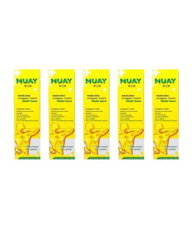 Muay Grounding ointment Namman Anaalgesic Cream 5 pcs 100 g