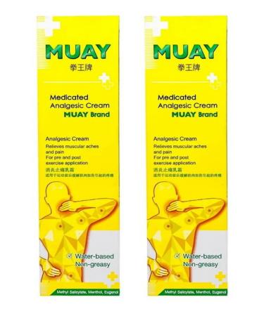 Muay Grounding ointment Namman Anaalgesic Cream 2 pcs 100 g