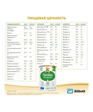 Similac Comfort 2 750g - Buy Online on GoSupps.com