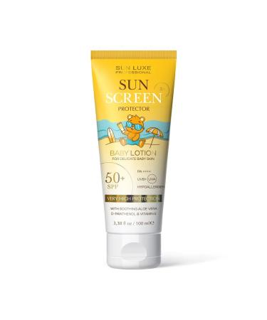 Sun Luxe Professional Sunscreen for children's cream SPF 50 - Buy Online on GoSupps.com