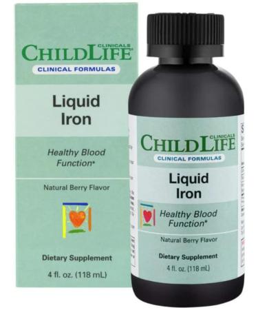 ChildLife Liquid iron with berry taste 118 ml - Buy Online on GoSupps.com