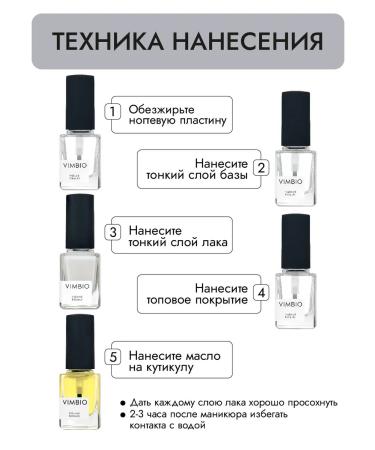 Vimbio Manicure set "Strengthening and leaving" - Buy Online on GoSupps.com