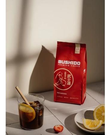 Coffee ground Bushido Red Katana 2UP 227 g - Buy Online on GoSupps.com
