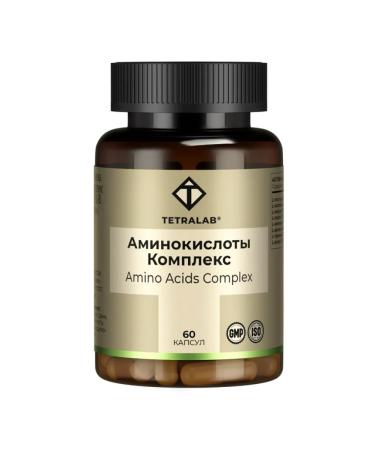 TETRALAB Amino acids premium complex 60 capsules of 628 mg