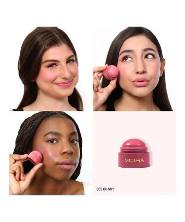 MOIRA Cream blush Soft Blush Balm (05 Oh My!) - Buy Online on GoSupps.com