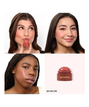 MOIRA Cream blush Soft Blush Balm (09 Love Core) - Buy Online on GoSupps.com
