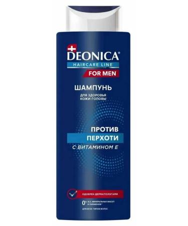 DEONICA Hair shampoo against dandruff with vitamin E 380 ml