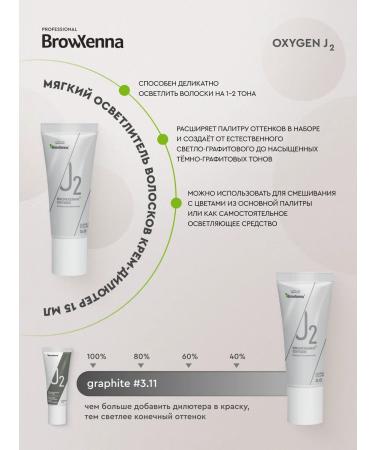 BROWXENNA Paint for eyelashes and eyebrows set for staining Oxygen J2 - Buy Online on GoSupps.com