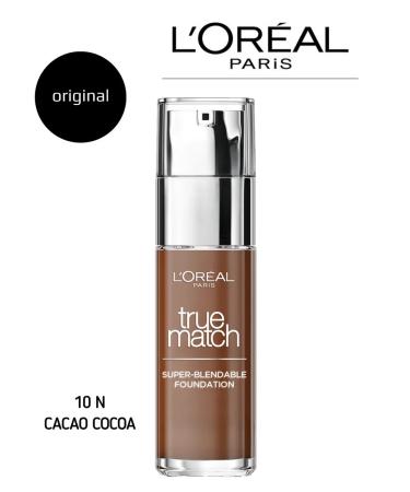 L'OREAL PARIS Tonal face cream True Match 10n Cacao Cocoa