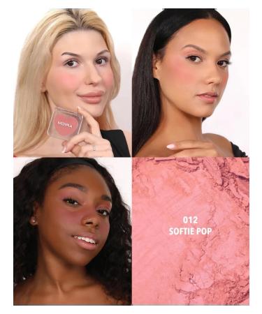 MOIRA Blue Love Spell Powder Blush (12 Softie Pop) - Buy Online on GoSupps.com