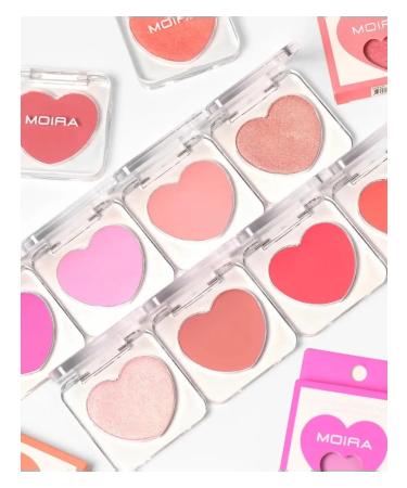 MOIRA Blue Love Spell Powder Blush (12 Softie Pop) - Buy Online on GoSupps.com