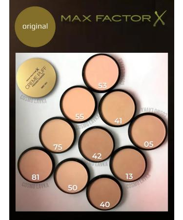 MAX FACTOR Facial powder matting Creme Puff 50 original - Buy Online on GoSupps.com
