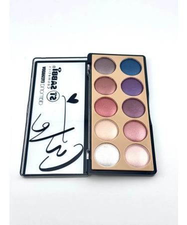 Palette shadows bright large cute multi -colored