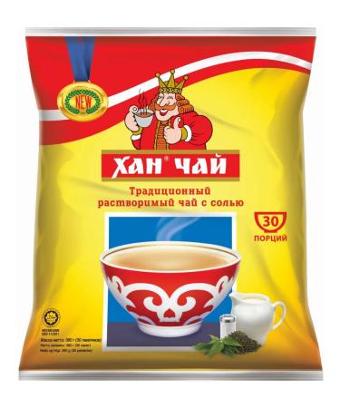 KHAN TEA Soluble tea with salt "Khan" 30 packs*12 g - Buy Online on GoSupps.com