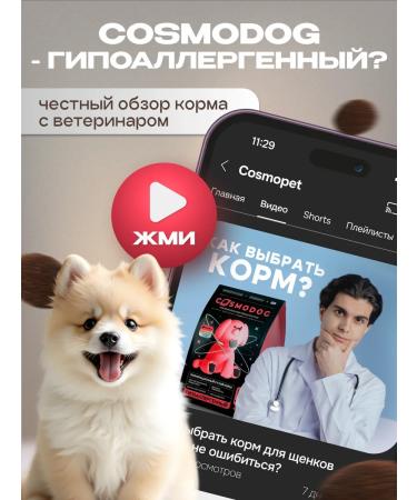 cosmodog Dry food for puppies of all rocks 6 kg - Buy Online on GoSupps.com