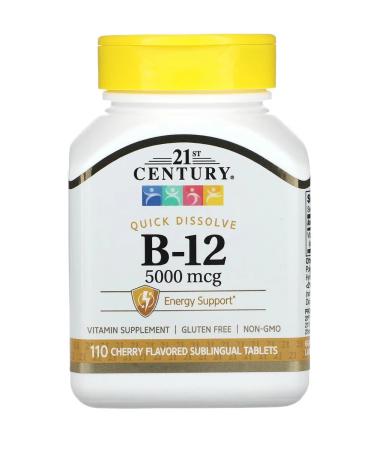 21st Century Vitamin B12 5000 MCG VITAMIN B12
