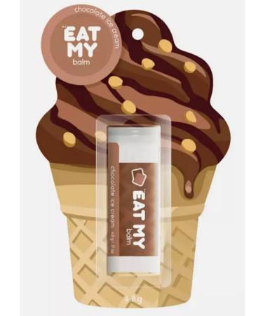 EAT MY Lip balm - hygienic lipstick "Chocolate Pimbir"