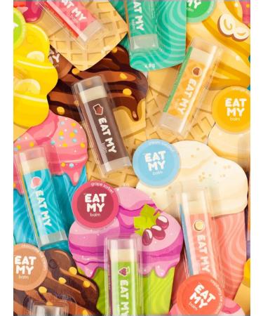 EAT MY Lip balm - hygienic lipstick "Chocolate Pimbir" - Buy Online on GoSupps.com