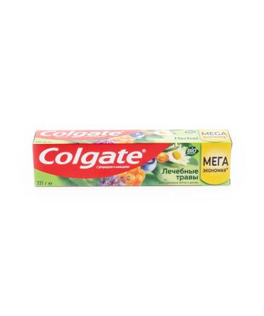 Toothpaste Colgate Helceless herbs with fluoride 231g 10 pcs - Buy Online on GoSupps.com