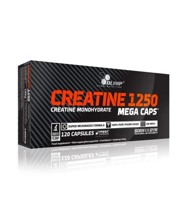 Olimp Sport Nutrition Creatine Monohydrate Creatine Mega Caps 120 caps